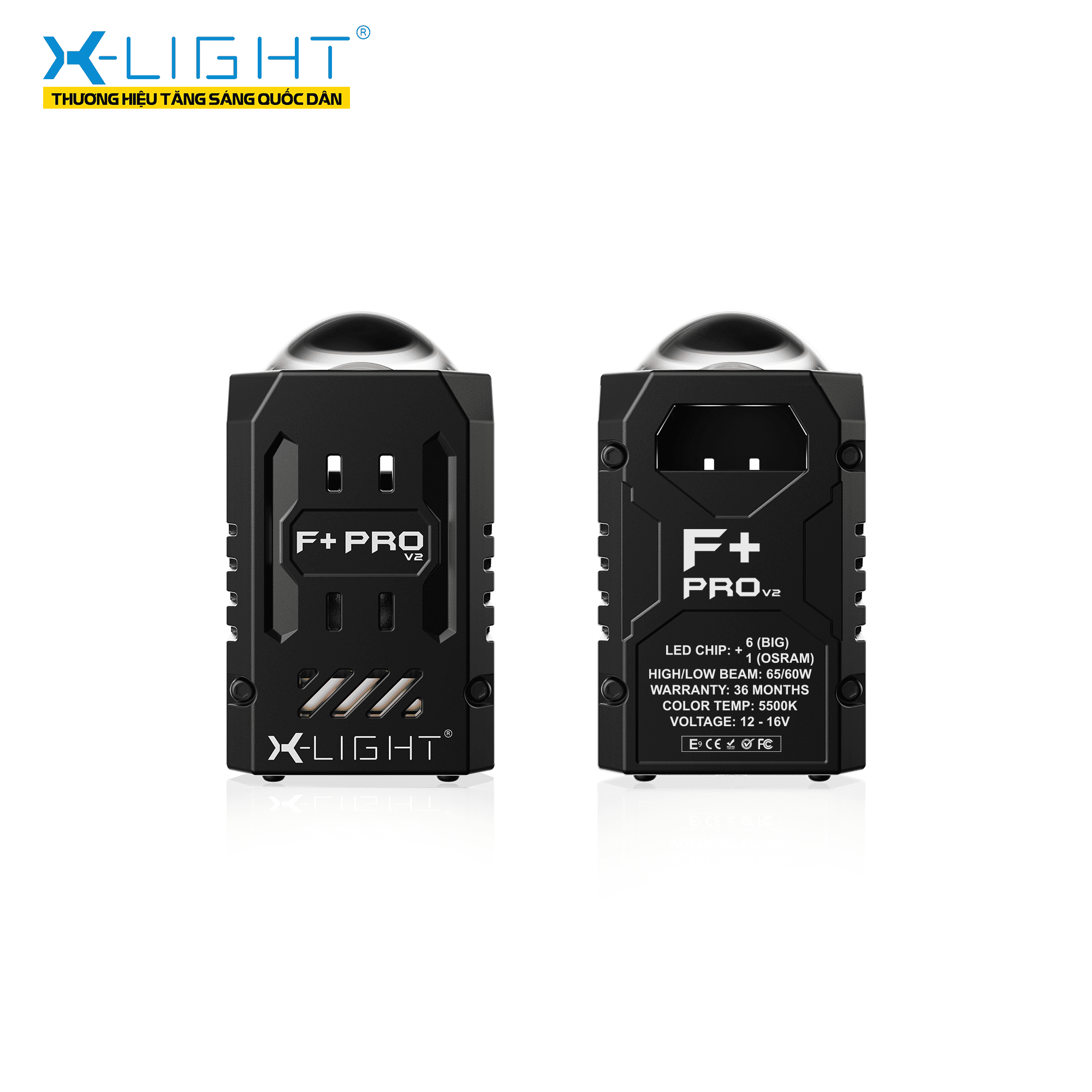 ĐÈN BI LED X-LIGHT F+ PRO - THẾ HỆ THỨ 2